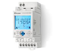 Finder 12.B2.8.230.0000 Interruttore astronomico digitale NFC Bluetooth, annuale