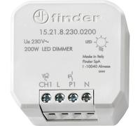 Finder 15.21.8.230.0200 Dimmer da incasso Adatto per lampadina: Lampadina LED