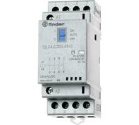 Finder 22.34.0.024.4340 Contattore 4 NA 24 V/DC, 24 V/AC 25 A 1 pz.