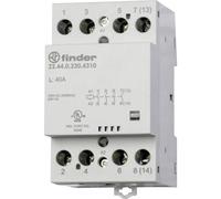FIN 22.44.0 24V1 - Installationsrelais, 4x NO, 250V/25A, 24 V AC/DC
