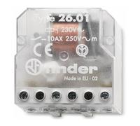 FINDER 26.01 Relè passo passo 12V AC 1 contatto 10A 250V 2 sequenze