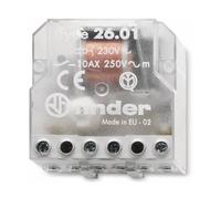 FINDER 26.01 Relè passo passo 24V AC 1 contatto 10A 250V 2 sequenze