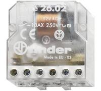 Finder 26.02.8.012.0000 Relè a impulso Incasso 2 NA 12 V/AC 10 A 2500 VA 1 pz