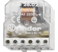 26.08.8.230.0000 Relè passo-passo ad impulsi 230 Vac, 2 contatti NO, 10A FINDER