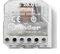 Finder 260482300000PAS Relè ad impulsiTeleruttore per scatola 230 VAC 2 NO 4 sequenze 10 A