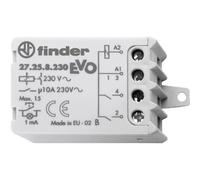 Finder 27.25.8.230.0000 Relè a impulso Incasso 2 NA 230 V/AC 10 A 2300 VA 1 p