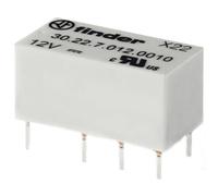 Finder 30.22.7.012.0020 Relè per PCB 12 V/DC 2 A 2 scambi 1 pz.