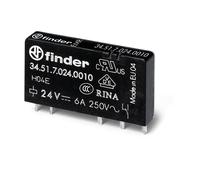 Finder 34.51.7.012.0010 Relè per PCB 12 V/DC 6 A 1 scambio 1 pz.