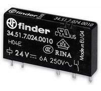 Rele interfaccia elettromagnetico Finder 24V 6A 170mW 345170240010
