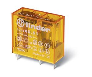 Finder 40.51.9.024.0000 Relè per PCB 24 V/DC 12 A 1 scambio 1 pz.