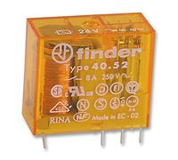 finder 40.52.8.024.0000 Relè per Circuiti stampati 24 V/AC 8 A 2 inverter (RT) 1 pc(s)