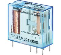Finder 40.62.8.230.4000 Relè per PCB 230 V/DC 10 A 2 scambi 1 pz.