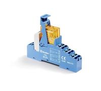 Finder 48.P5.8.012.0060 Relè di accoppiamento 12 V/AC 8 A 2 scambi 1 pz.