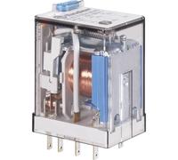 Finder 55.32.9.024.0040 Relè ad innesto 24 V/DC 10 A 2 scambi 1 pz.