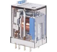 Finder 55.34.9.006.0040 Relè ad innesto 6 V/DC 7 A 4 scambi 1 pz.