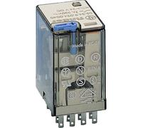 Finder 55.34.9.048.0000 Relè ad innesto 48 V/DC 7 A 4 scambi 1 pz.