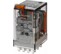 FIN 55.34.8 24V - Relè industriale, 4 x UM, 250 V/5 A, 24 V c.a.