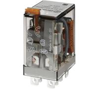 Finder 56.32.9.024.0040 Relè ad innesto 24 V/DC 12 A 2 scambi 1 pz.