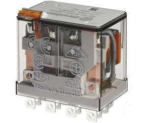 Finder 56.34.9.012.0040 Relè ad innesto 12 V/DC 12 A 4 scambi 1 pz.