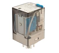 Finder 60.12.9.012.0040 Relè 12V DPDT DC Con Base Octal