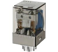 Finder 60.12.9.012.0040 Relè ad innesto 12 V/DC 10 A 2 scambi 1 pz.