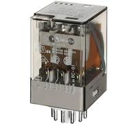 FIN 60.13.8 12V - Relè industriale, 3 UM, 250 V/10 A, 12 V c.a.