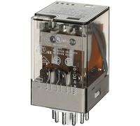 Finder 60.13.8.012.0040 Relè ad innesto 12 V/AC 10 A 3 scambi 1 pz.