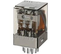 Finder 60.13.8.012.0040 Relè ad innesto 12 V/AC 10 A 3 scambi 1 pz.