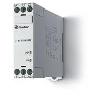 Finder 719100240300PAS - Relè di protezione termica 1 NO 10 A 24 Vac/dc, sonda di rilevazione PTC