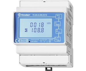 Finder 7E.85.8.400.0312 Contatore di energia digitale 1 pz.