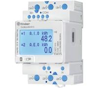 FIN 7M.38 0212 - Contatore di energia multifunzione, LCD, MODBUS, S0, IR, NFC, MI