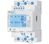 Finder 7M.38.8.400.0312 Contatore per guide DIN a due direzioni digitale 80 A 1