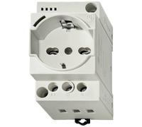 Finder 7U.00.8.230.0000 Presa per armadio elettrico Grigio (RAL 7035) 1 pz.