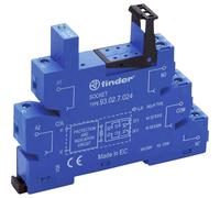 FIN 93.52.7.024 - Zoccolo di supporto per relè per: FIN 41.52/.61/.81, colore blu