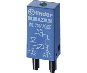 Finder 99.80.0.230.09 Modulo ad innesto Adatto per modello (Relè): 94.82.3,