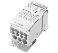 Finder 9D.01.5.250.0111 Distributore Bianco a 12 poli 35 mm² 250 A 1000 V/AC,