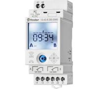 Finder Digital Weekly Time Circuit, serie 12.62.8.230.0000 90 - 264 V DC/AC 2 Wechsler 16 A 250 V/AC 750 VA (12.62.8.230.0000) NEW