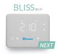 Finder FIN 1C9190030W07 CRONOTERMOSTATO TOUCH BIANCO WI-FI BLISS