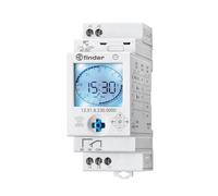INTERRUTTORE ORARIO DIGITALE FINDER 12518230000 CON NFC GIORNALIERO/SETTIMANALE