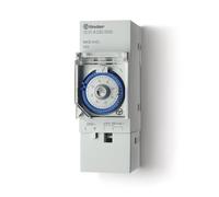 OROLOGIO GIORNALIERO ELETTRO MECCANICO FINDER 1201.8.230.000 12.01 2 MODULI - FI
