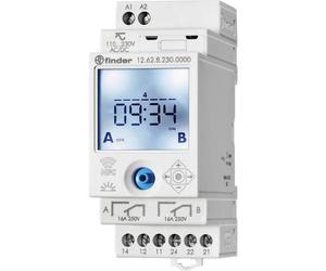 Finder interruttore orario settimanale NFC 2 contatti 12.62.8.230