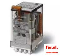 FINDER MINI RELE' 4 SCAMBI 24VDC 2 NO 553490240060