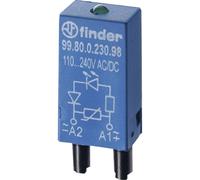 Finder Modulo ad innesto con LED, con varistore 99.80.0.230.98 Colore luce: