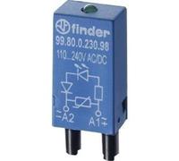 Finder Plug -in Module con LED, con diodo a ruota libera 1 St. 99.80.9.024.99 Colore luminoso: verde adatto per la serie: Serie NEW