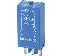 Finder Plug -in Modulo con LED, con Varistar 1 St. 99.02.230.98 Colore luminoso: verde adatto per la serie: Serie 90, Trova (99 NEW