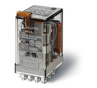 Finder 55.34.8.024.0000 Relè ad innesto 24 V/AC 7 A 4 scambi 1 pz.