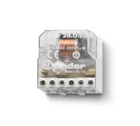 26.04.8.230.0000 Relè passo-passo ad impulsi 230 Vac, 2 contatti NO, 10A FINDER