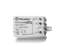 Finder Relè elettromeccanico ad impulsi Tipo 27.21, con circuito bobina e contatti ad eccitazione comune con 1 contatto NO.