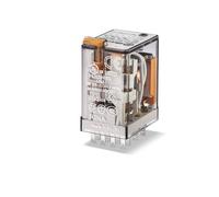 FINDER relè industriale 55.34 230V 4 contatti 7A ad innesto su zoccolo - 553482