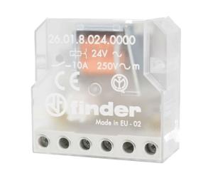 Finder relè interruttore ad impulsi 24v 26018024